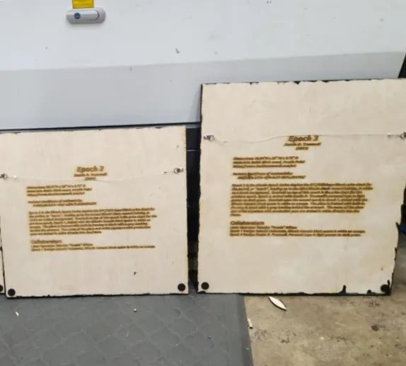 Custom Text engraving, Sawtooth hangers add on (Please read item Description)