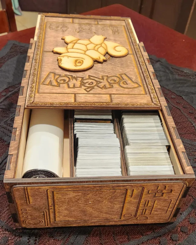 Pokemon card storage box