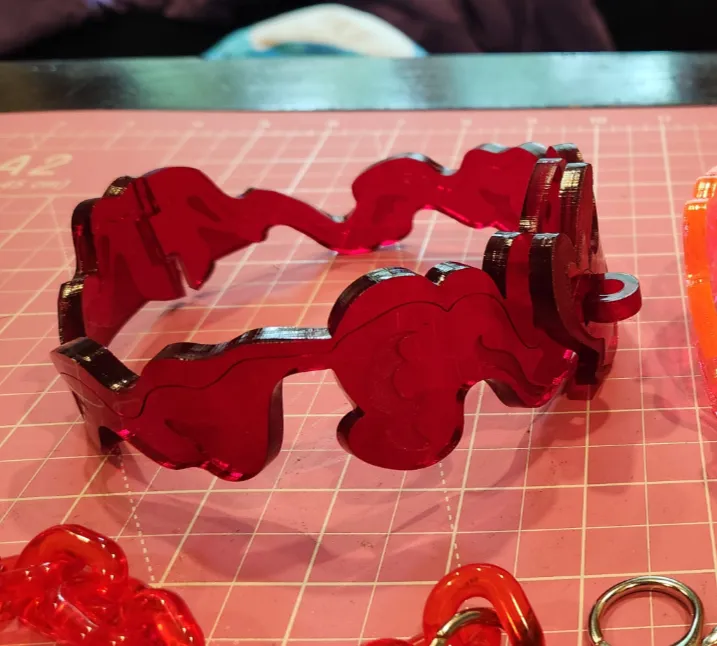 Hazbin Hotel Angel Dust Valentino Cosplay Collar