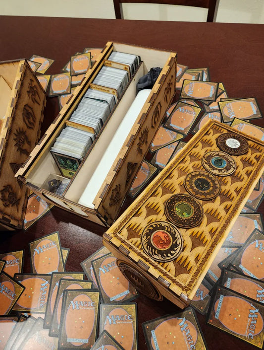 Narrow Magic the Gathering card storage box