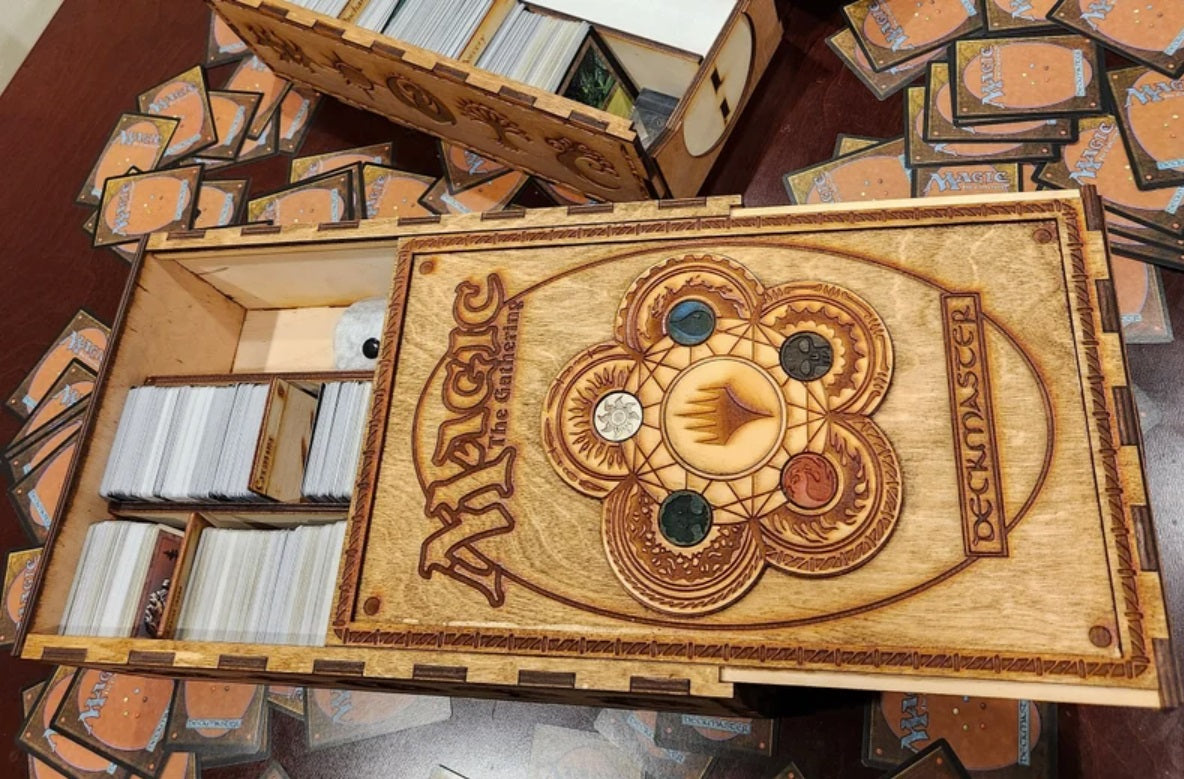 Magic the Gathering card storage box