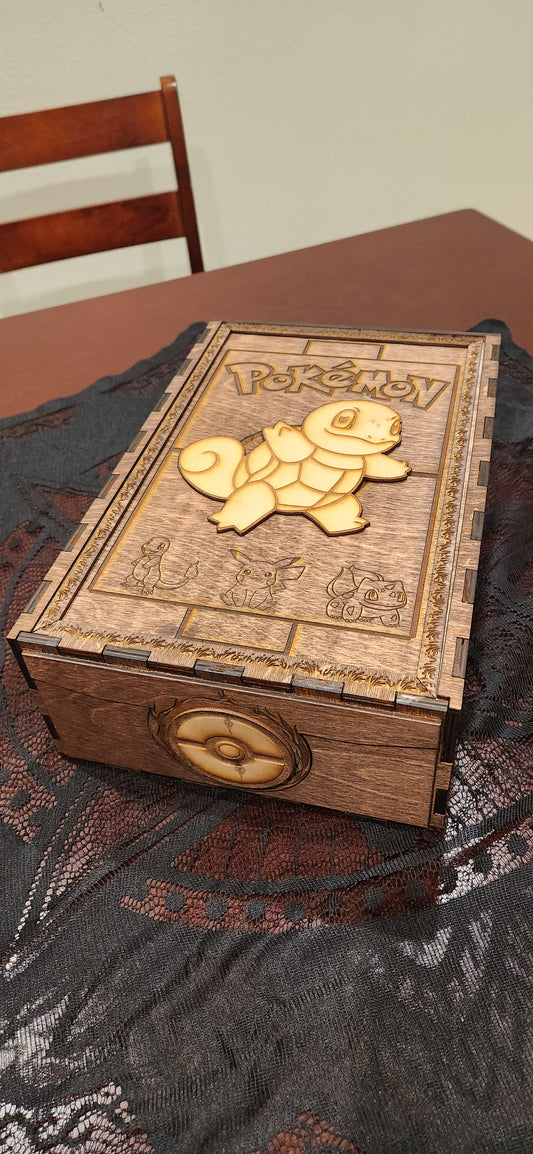 Pokemon card storage box