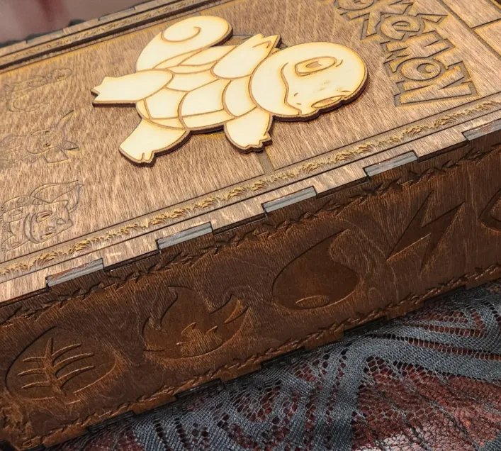 Pokemon card storage box