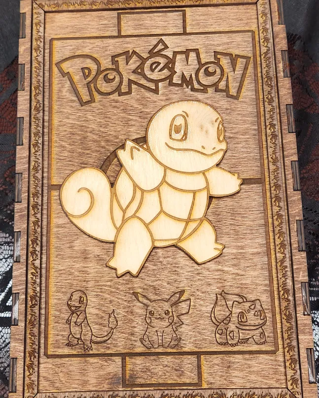 Pokemon card storage box