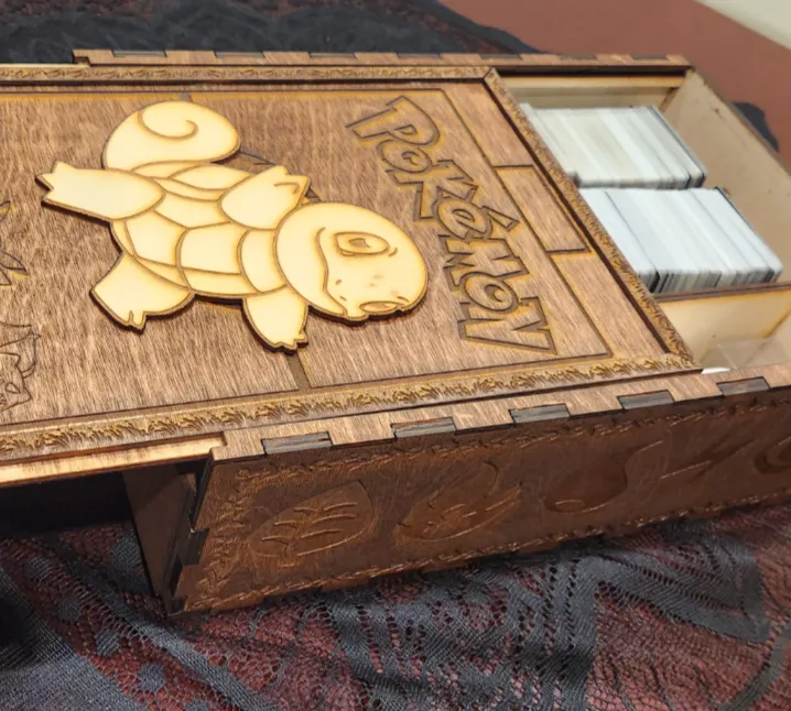 Pokemon card storage box