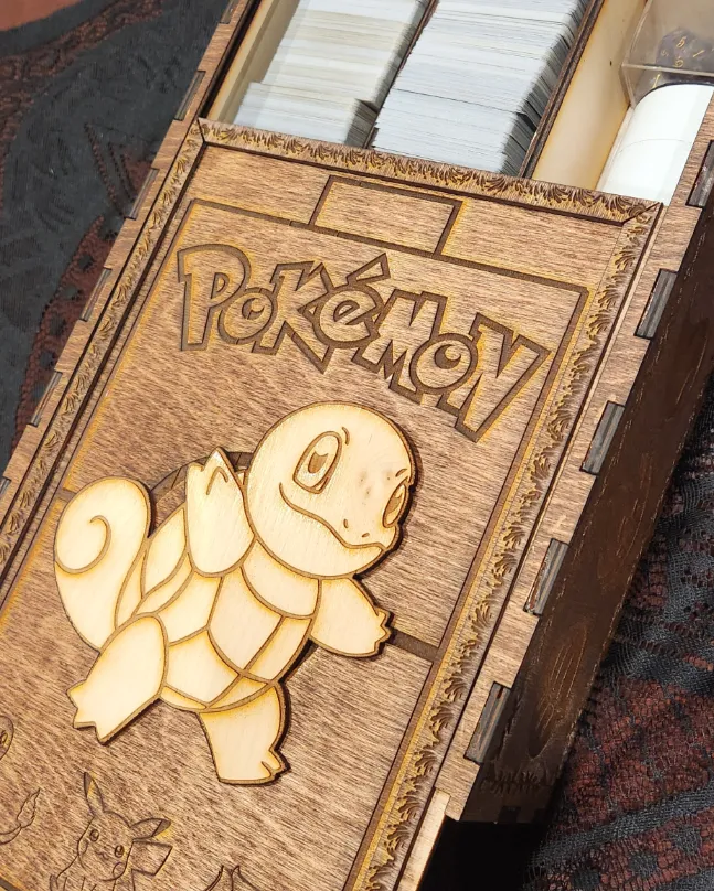 Pokemon card storage box