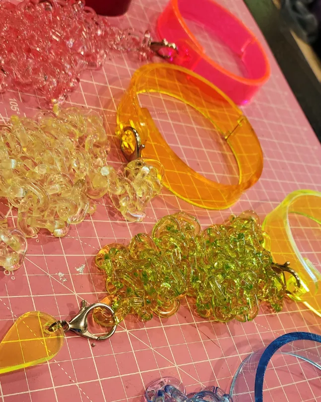 Hazbin Hotel Cosplay Collar with Chain