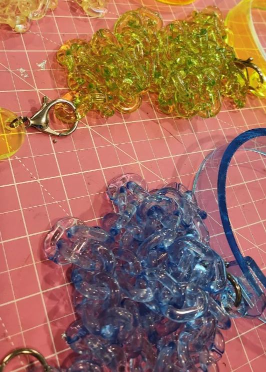 Acyrlic chain length add on (Please read item Description)