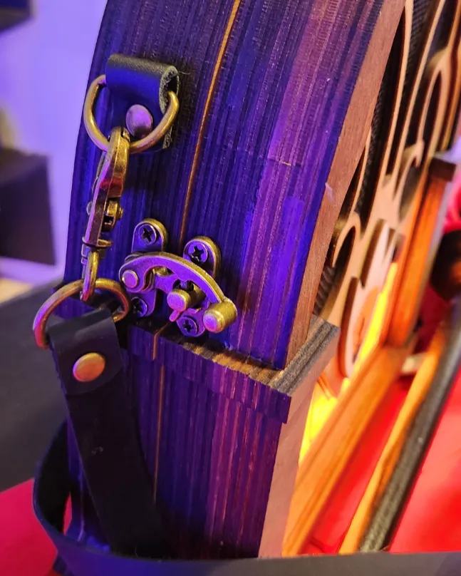 Wooden Alastor Radio Cosplay Prop