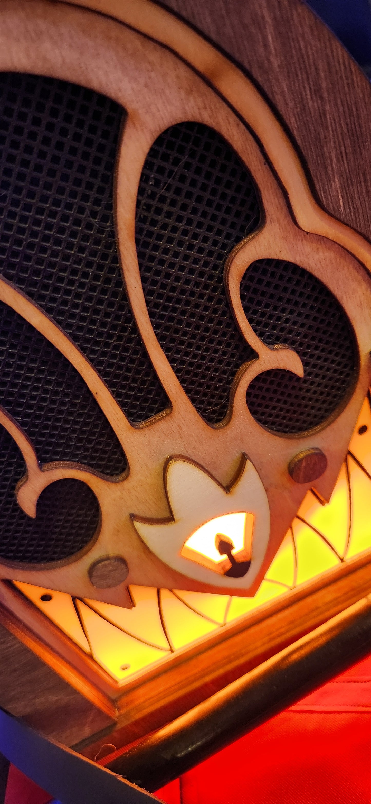 Wooden Alastor Radio Cosplay Prop