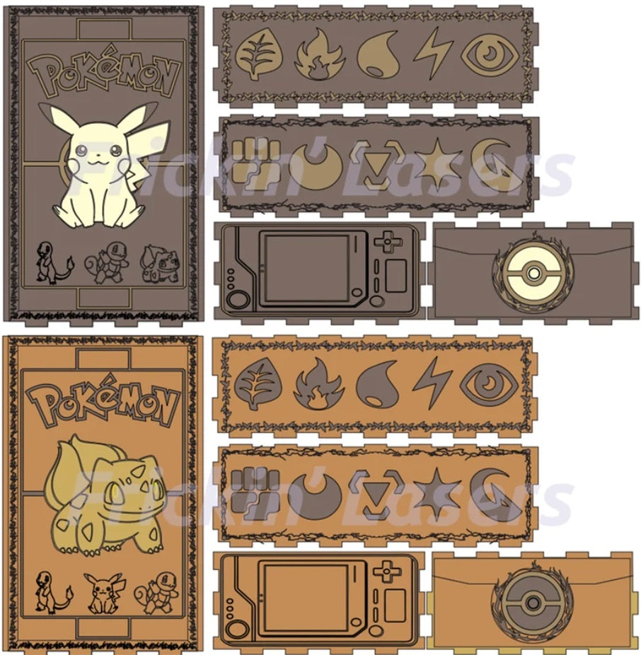 Pokemon card storage box