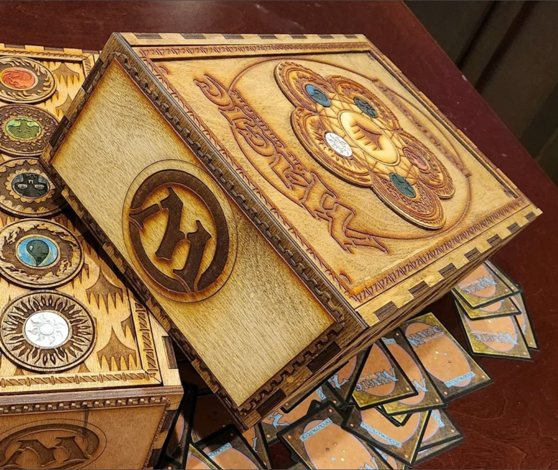 Magic the Gathering card storage box