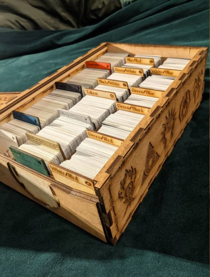 Magic the Gathering card storage box